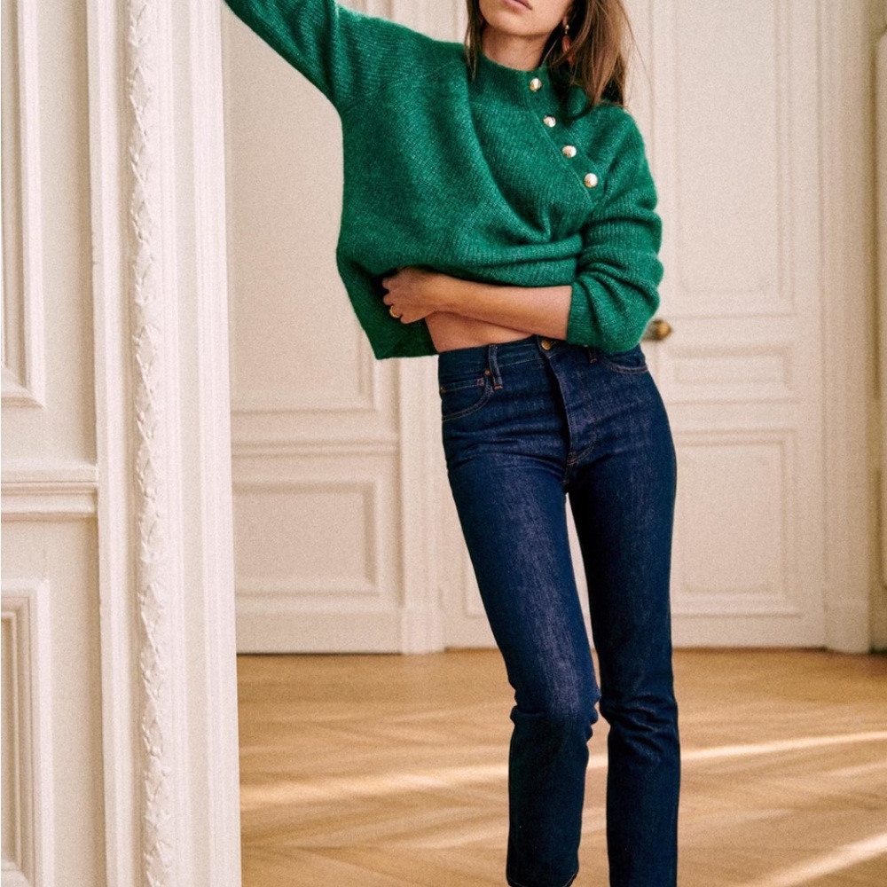 Sezane Brut Sexy Indigo - Tall - Size 30